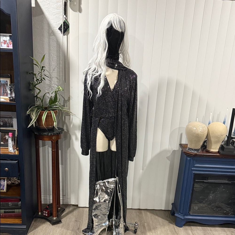 Elegant Black Women's Bodysuit/Jumper